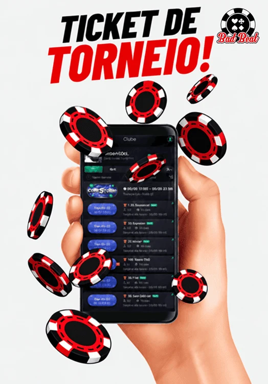 Ticket de torneio Bad Beat